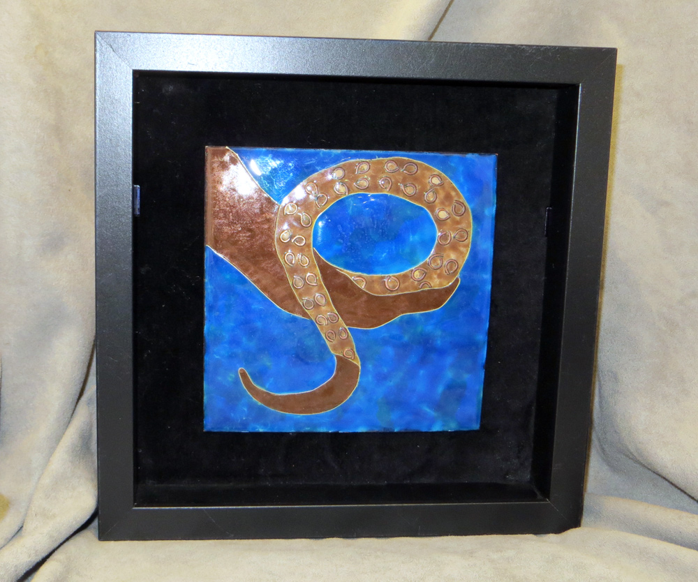 framed tentacle tile